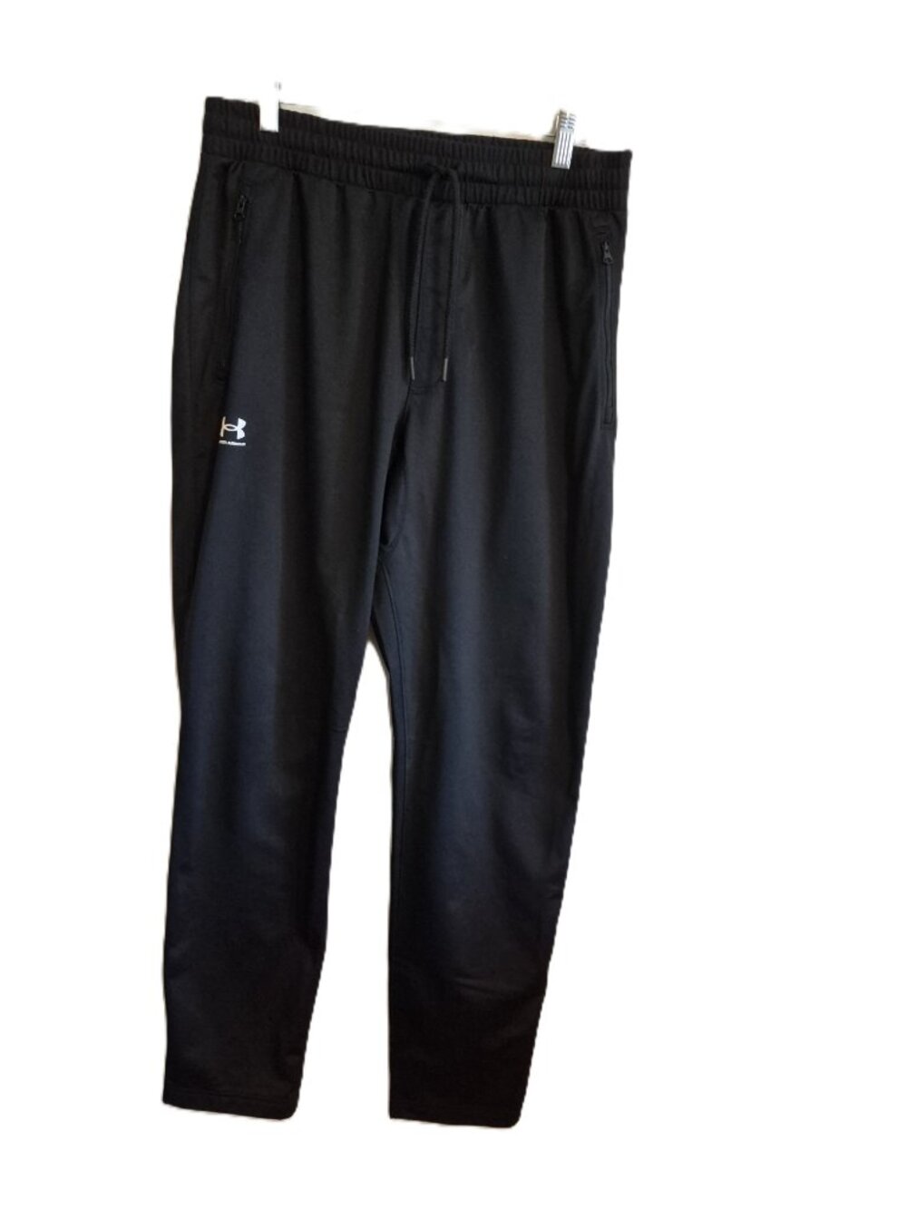 Under Armour Black Straight Tappered Leg Lounge Jogger Pant Large